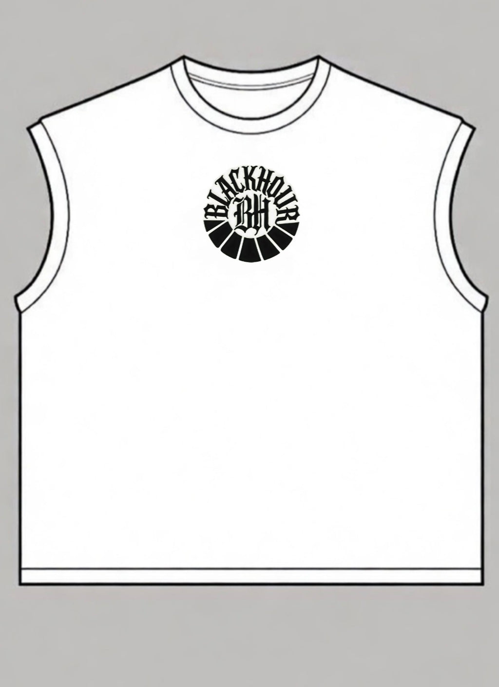 Blackhour Sleeveless Tee – Built After Midnight