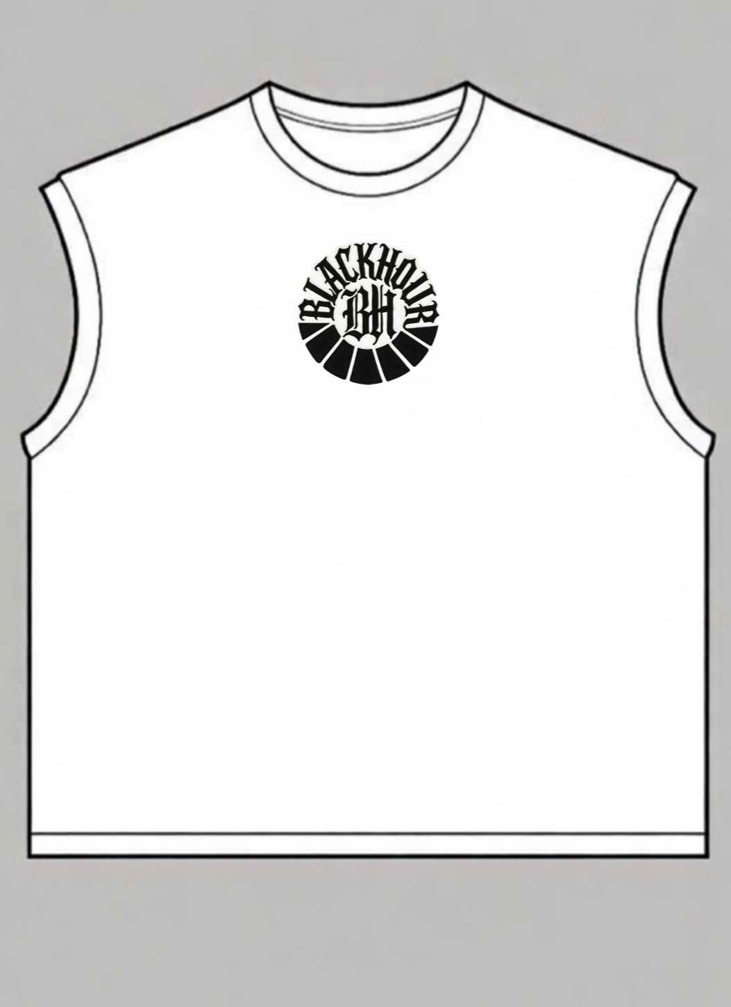 Blackhour Sleeveless Tee – Built After Midnight