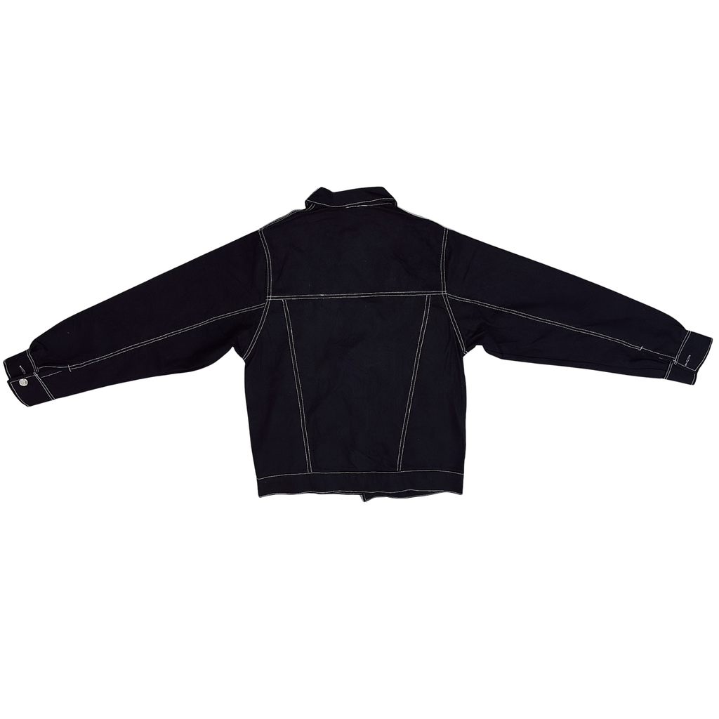 Midnight Cross Denim Jacket