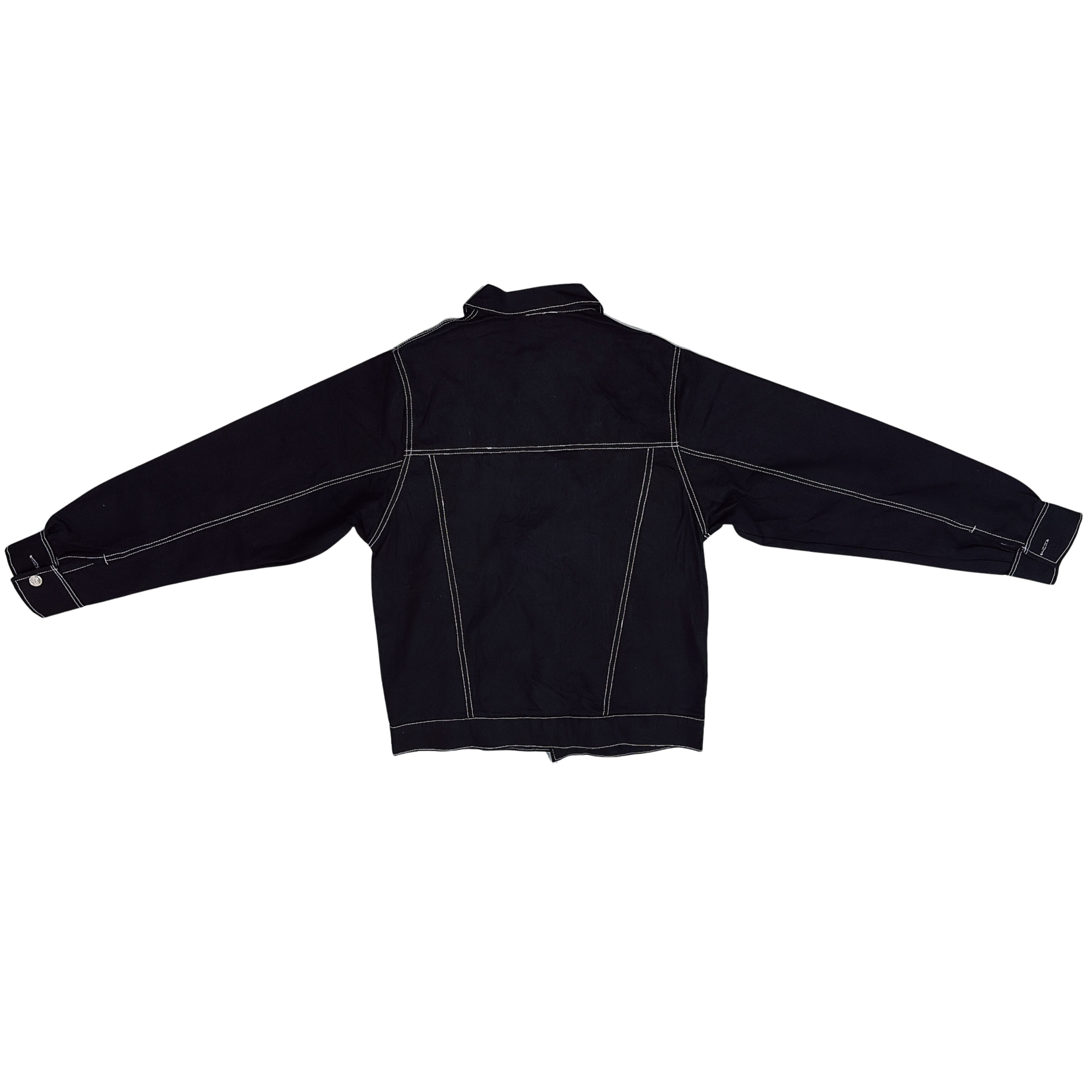 Midnight Cross Denim Jacket