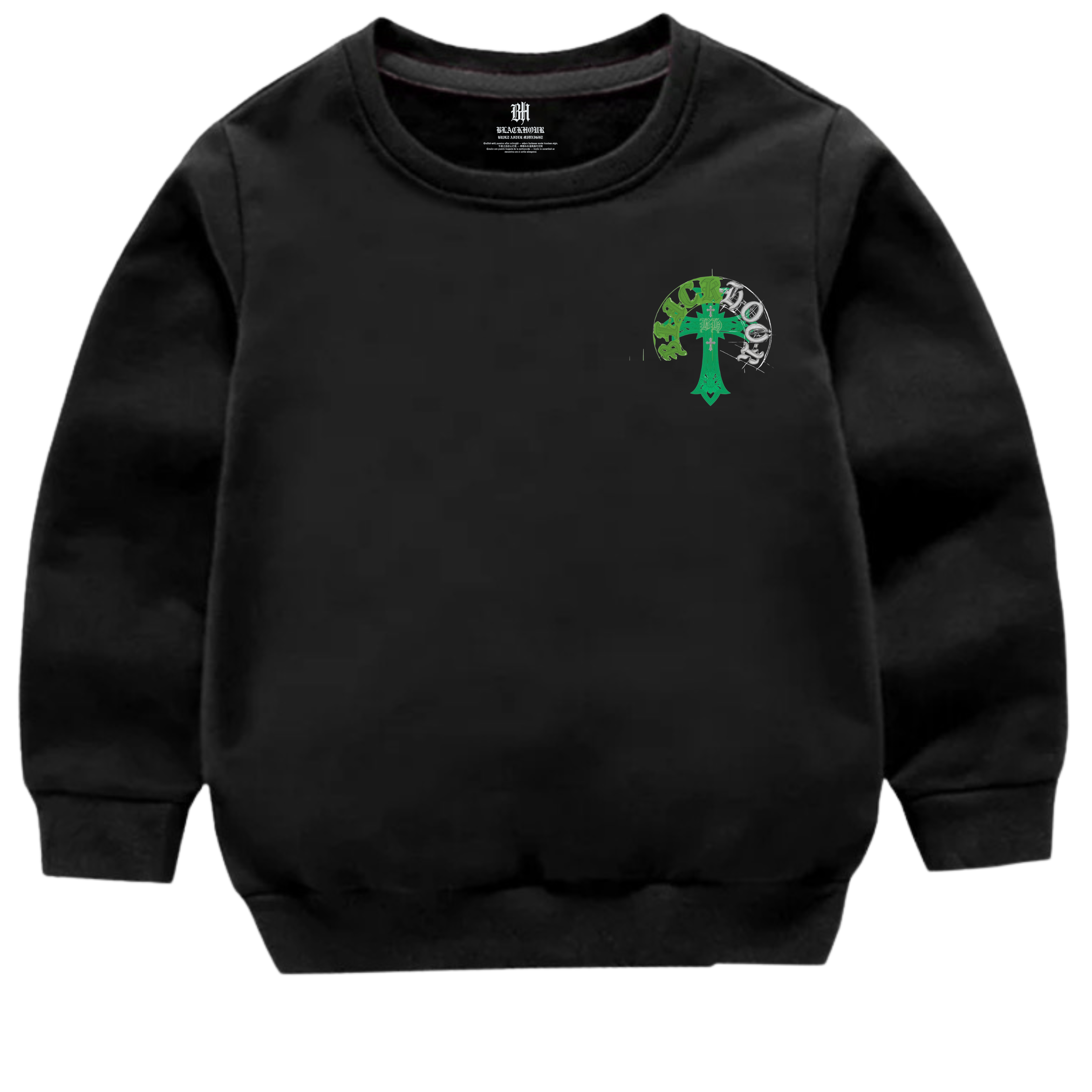 Blackhour Vintage Emerald Requiem Crewneck - Second edition