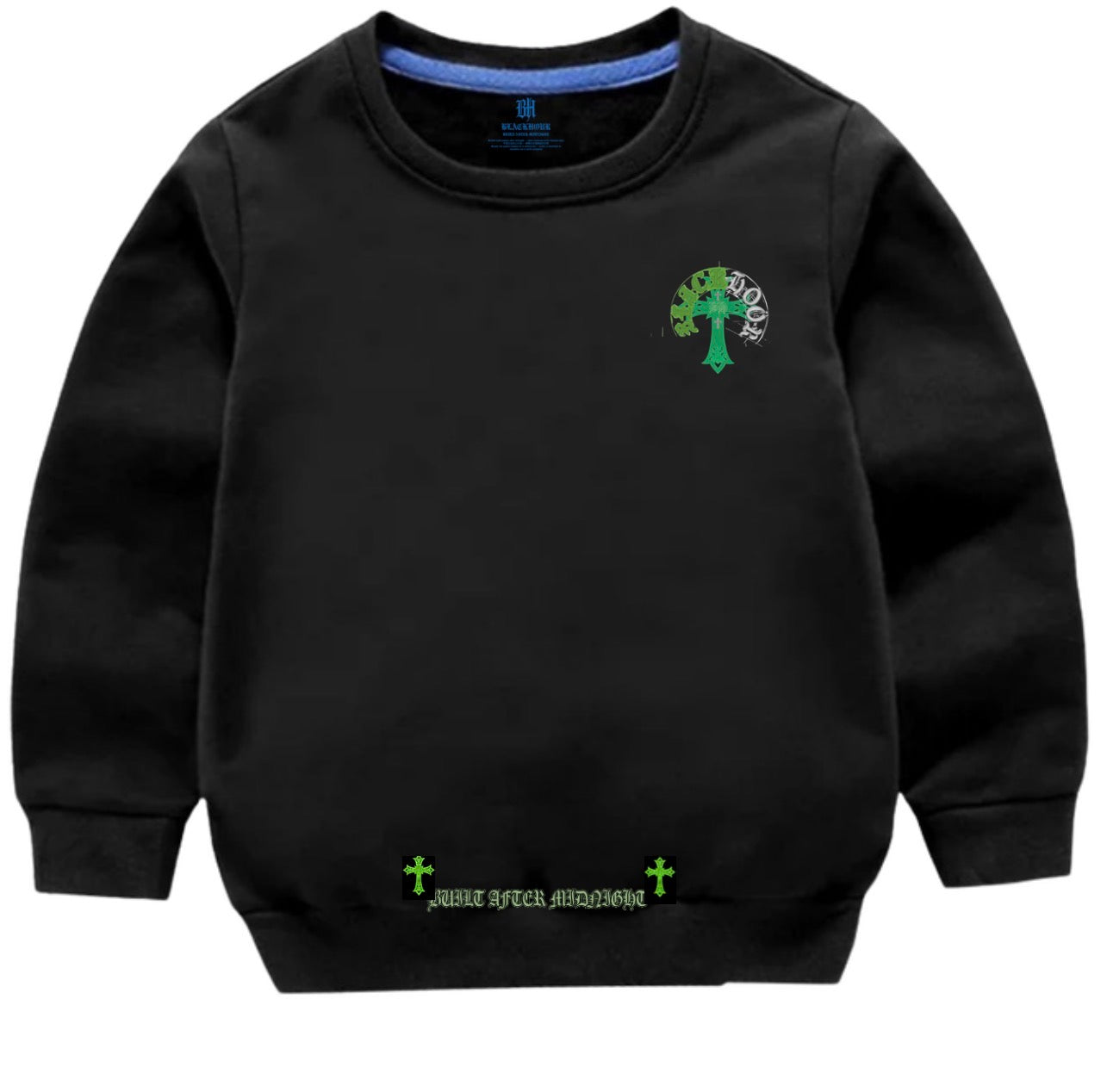 Blackhour Vintage Emerald Requiem Crewneck - First Edition