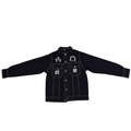 Midnight Cross Denim Jacket
