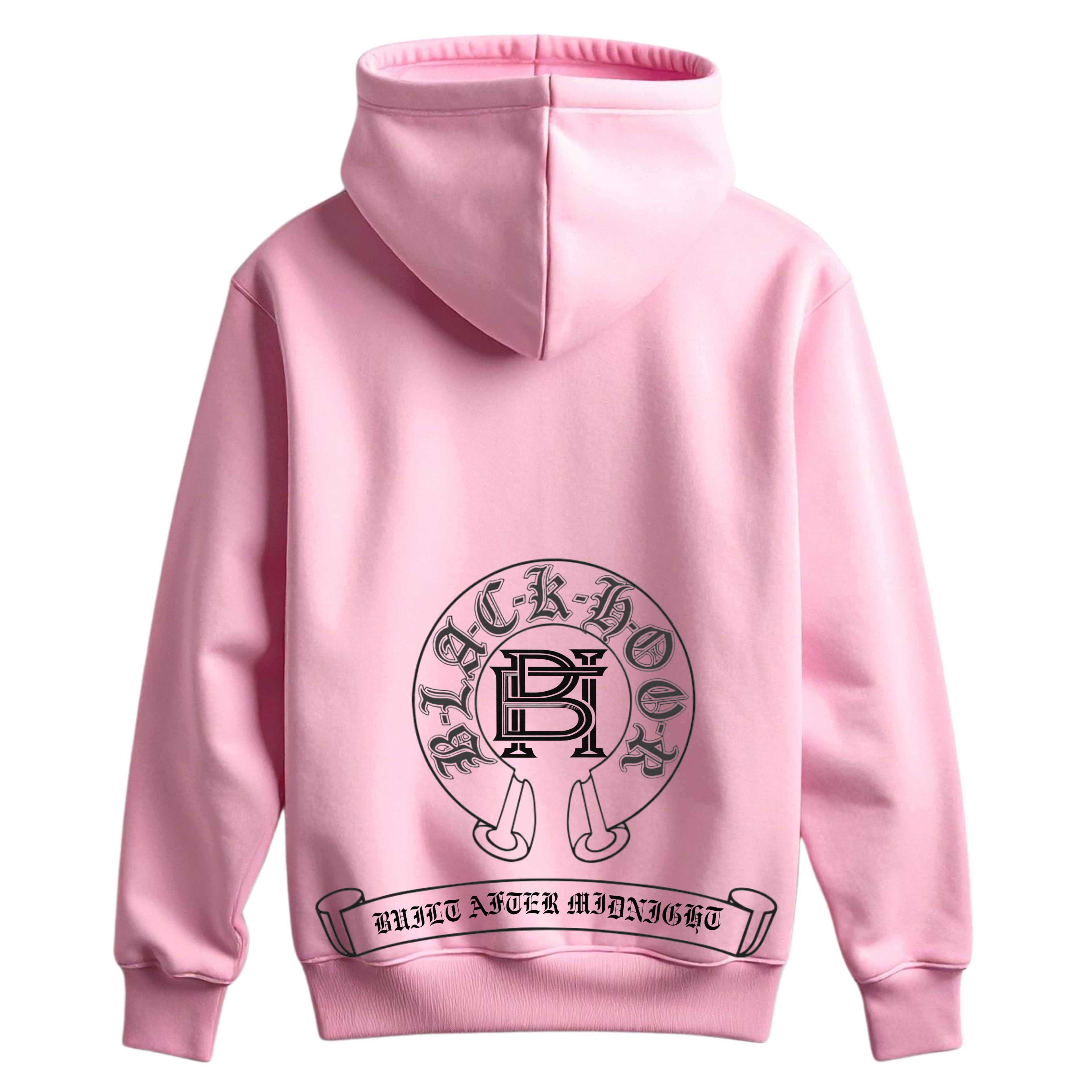 Pink Midnight Crest Hoodie