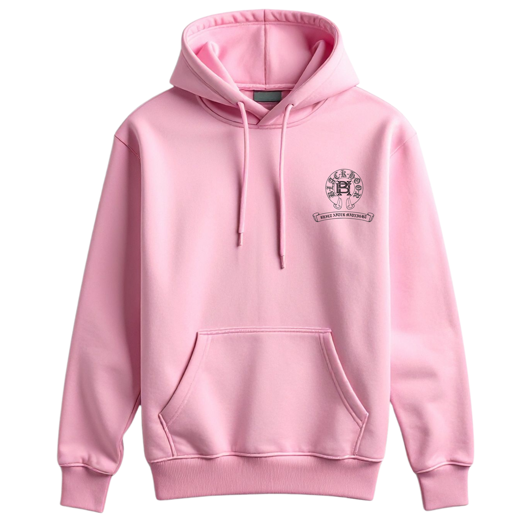 Pink Midnight Crest Hoodie
