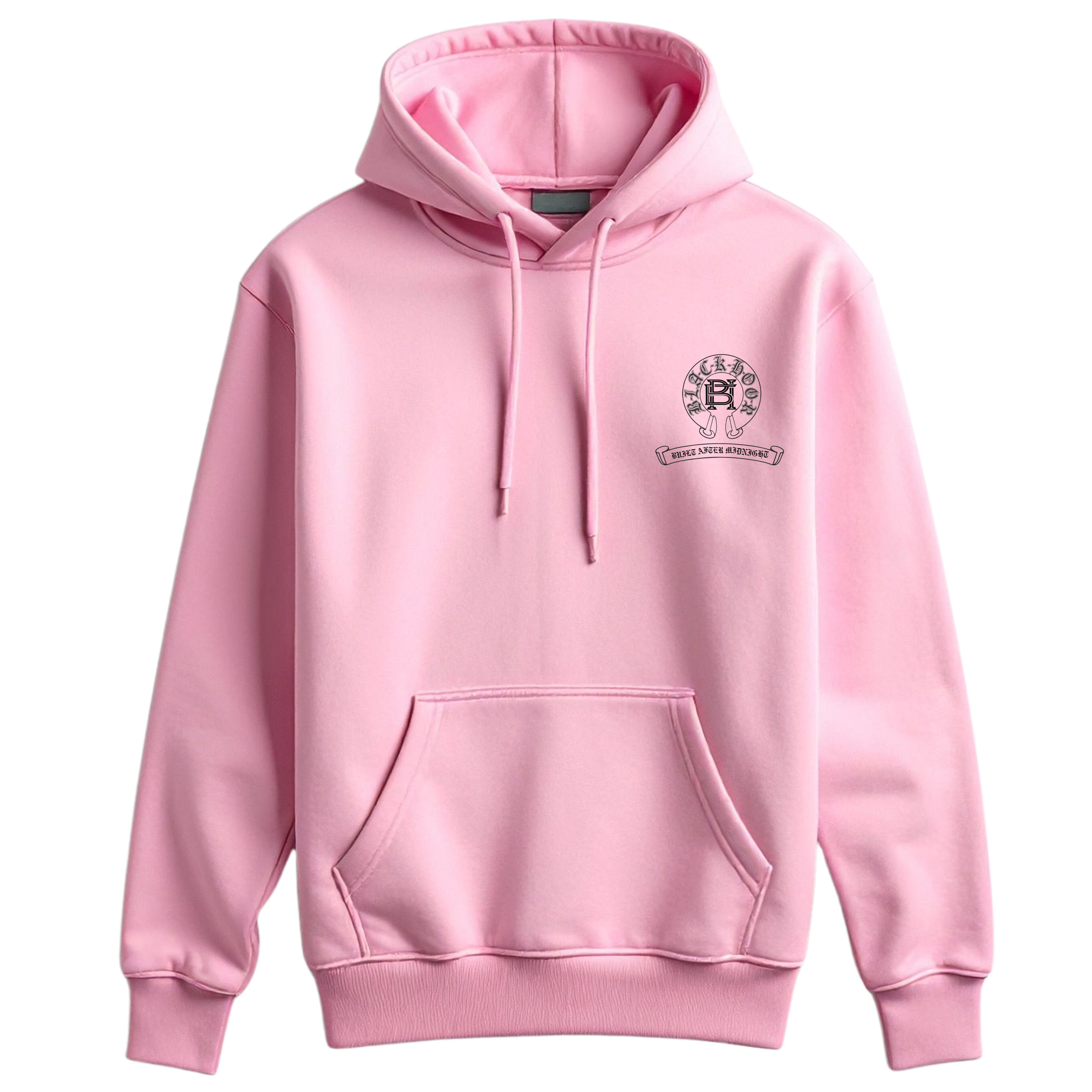 Pink Midnight Crest Hoodie