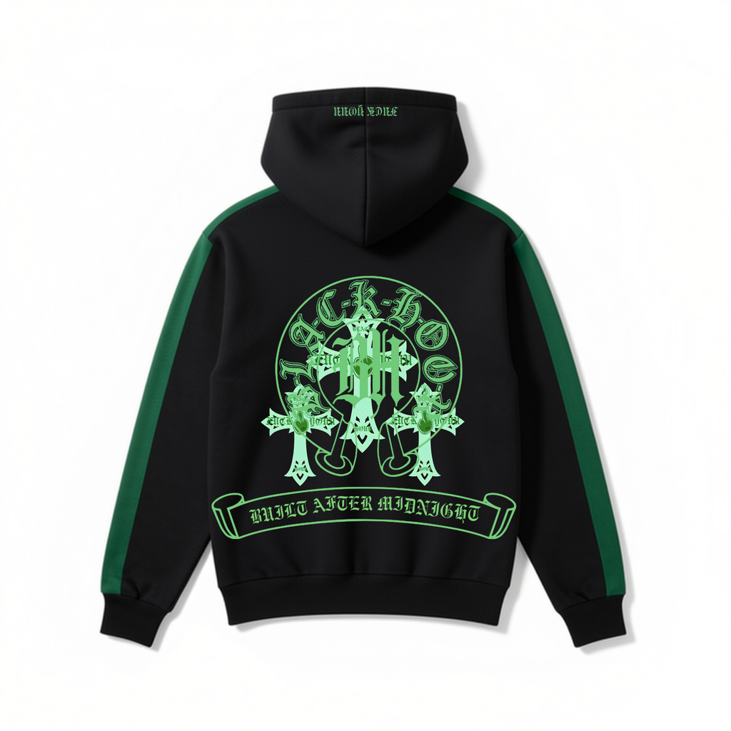 MIDNIGHT CROSS ZIP-UP