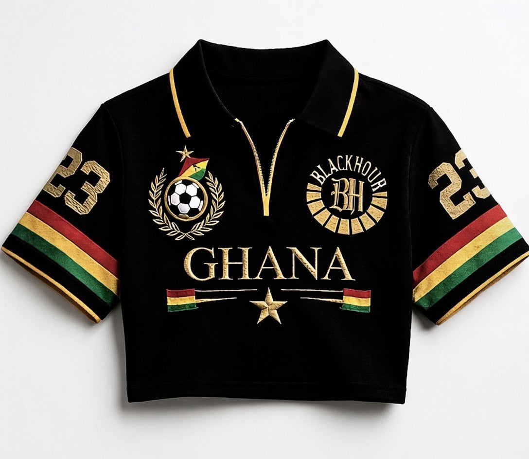 BlackHour Ghana Polo Jersey
 – Ladies Edition