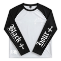 BlackHour Split Script Raglan