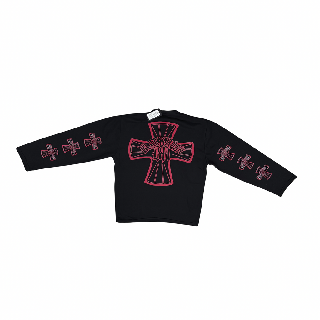 Blackhour Crossed Long Sleeve Tee