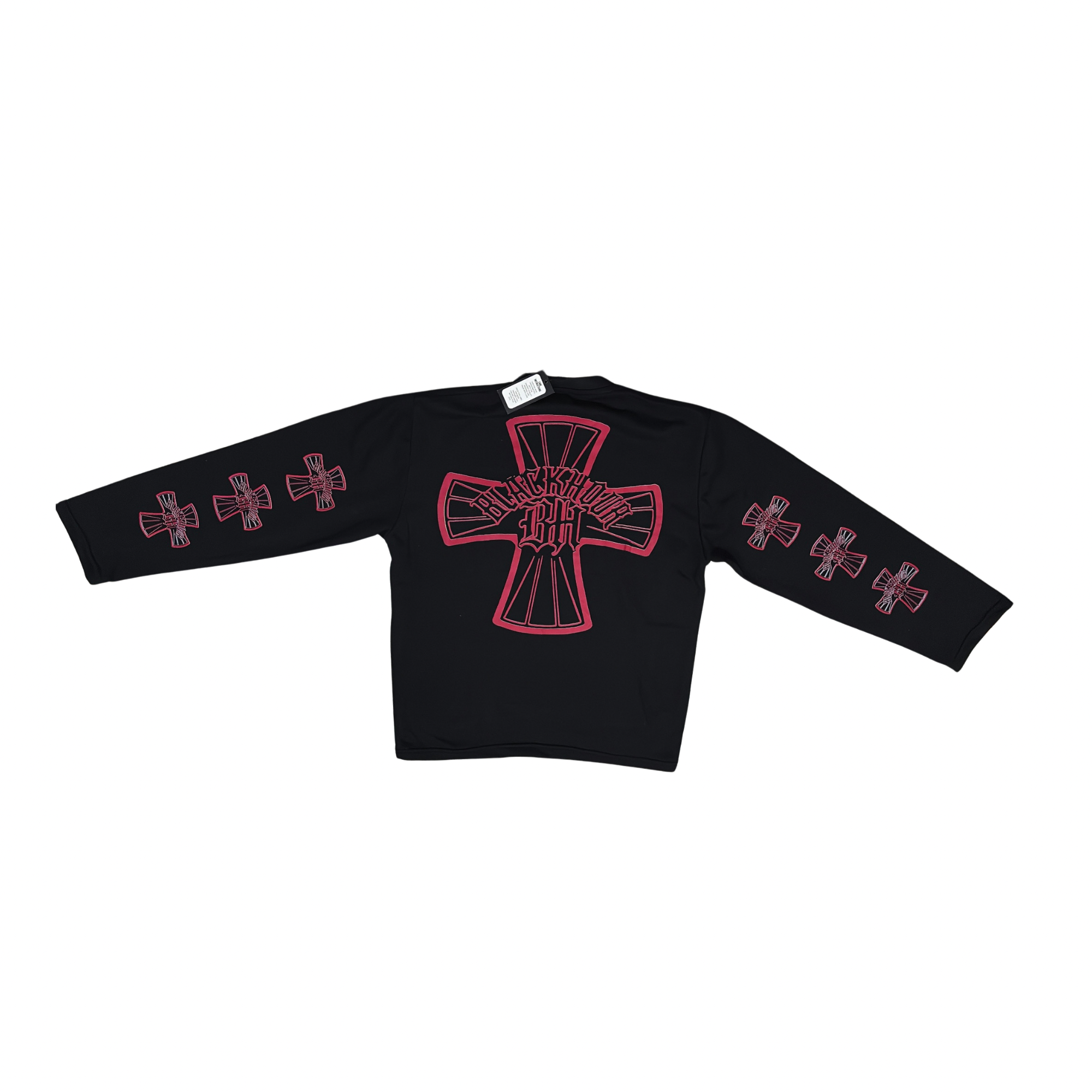 Blackhour Crossed Long Sleeve Tee