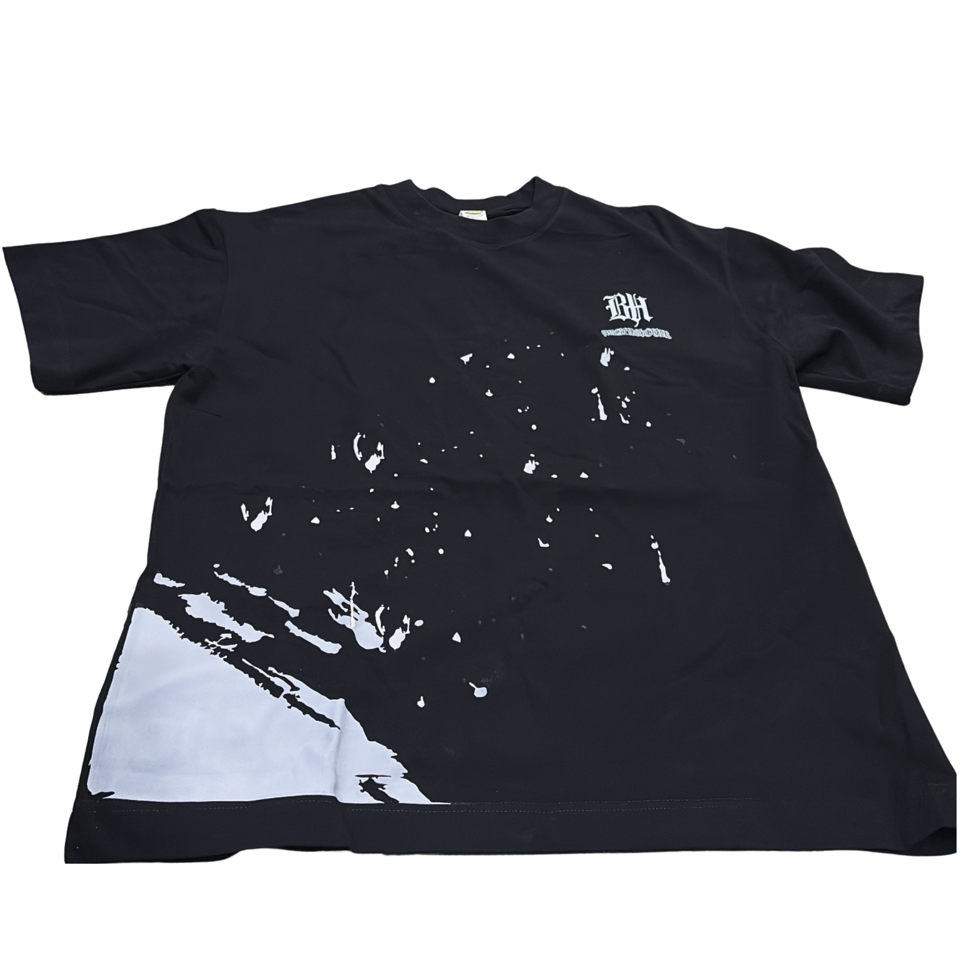 BlackHour Paint Splatter Tee